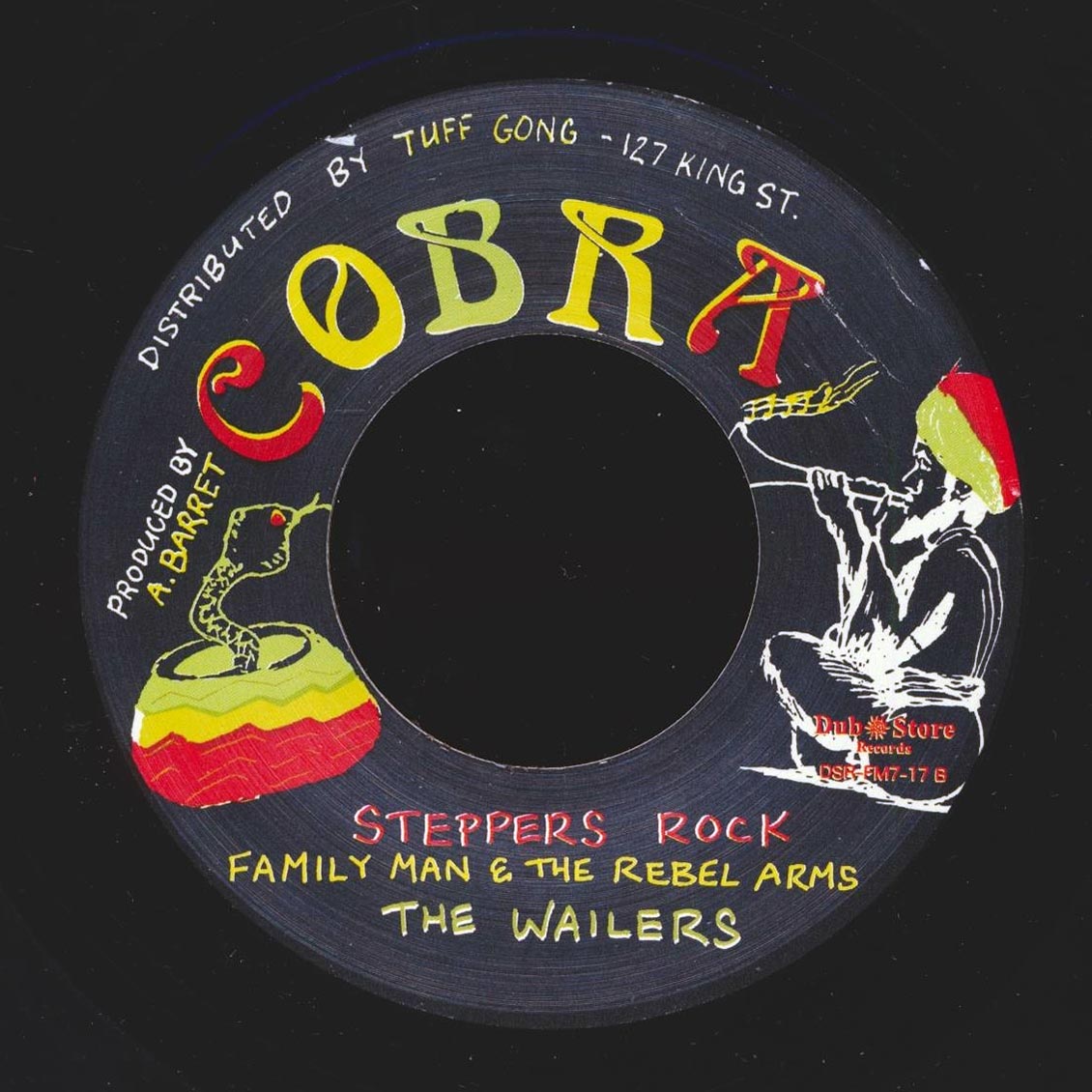 The Wailers (Familyman & The Rebel Arms) - Tribute To Y Mas Gan  /  The Wailers (Familyman & The Rebel Arms) - Steppers Rock (Japan) (Japan press) [New Vinyl 7"]