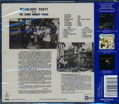 The Lennie Hibbert Combo - Moonlight Party At The Myrtle Bank Hotel (Japan) [New CD]