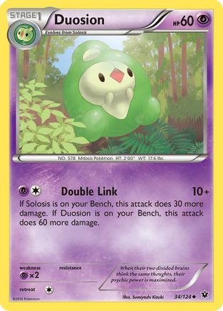 Duosion 034/124 - XY  Fates Collide