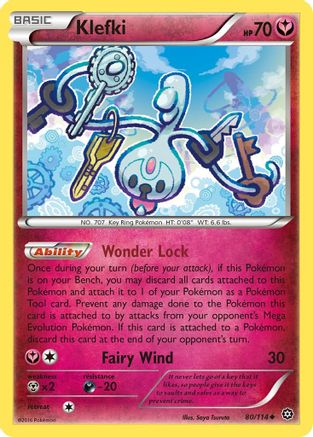 Klefki 080/114 - XY  Steam Siege
