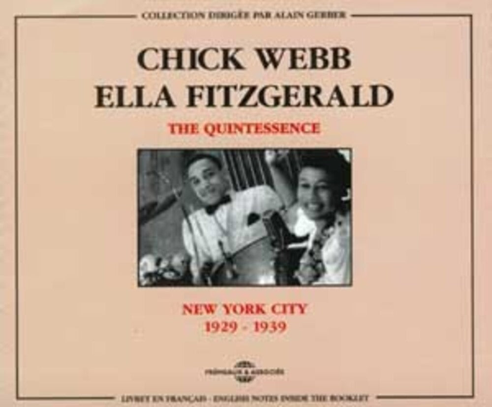 Chick Webb  / Fitzgerald,Ella - New York 1929-1939 Music CD