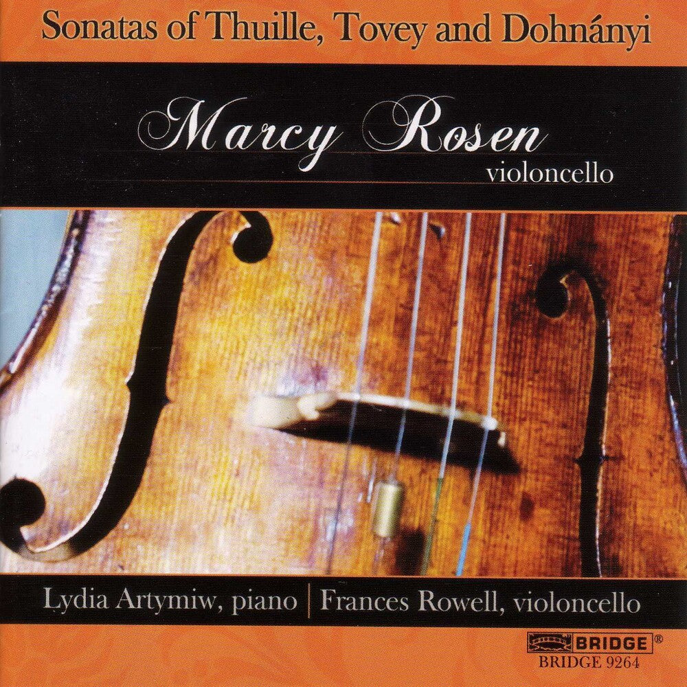 Marcy Rosen - Marcy Rosen Plays Cello Sonatas Music CD