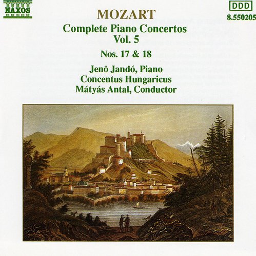 JenÅ‘ Jandó - Piano Concerti 17 & 18 Music CD