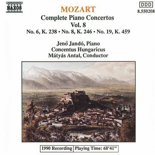 JenÅ‘ Jandó - Piano Concerti 6, 8 & 19 Music CD