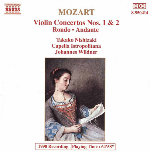 TAKAKO NISHIZAKI - Violin Concerti 1 & 2 / Rondo / Andante Music CD