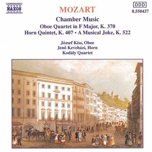 Jeno Kevehazi - Oboe Quartet / Horn Quintet / Musical Joke Music CD