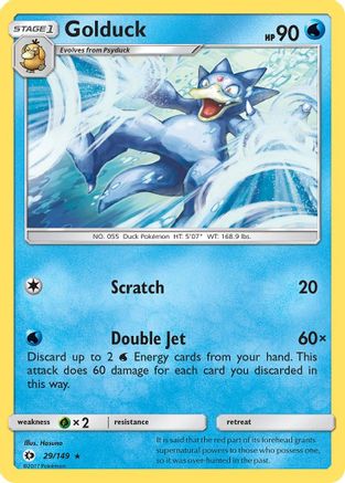 Golduck 029/149 - SM Base Set