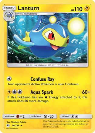 Lanturn 050/149 - SM Base Set