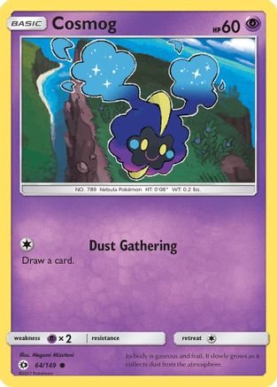 Cosmog 064/149 - SM Base Set