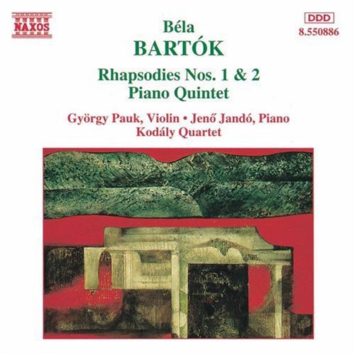 Gyorgy Pauk - Rhapsodies 1 & 2 / Piano Quartet [CD]