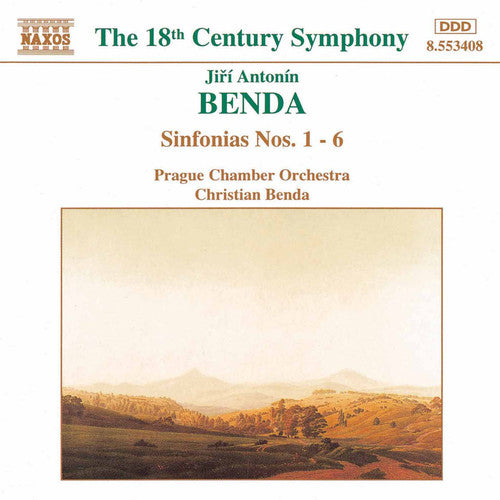 J.G. BENDA - Sinfonias 1-6 Music CD