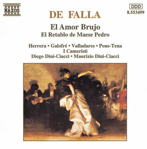 Ismael Pons-tena - El Amor Brujo / El Retablo de Maese Pedro [CD]