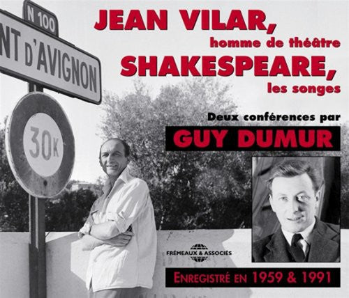 Guy Dumur - Jean Vilar/Shakespeare, Les Songs: 2 Conference [CD]