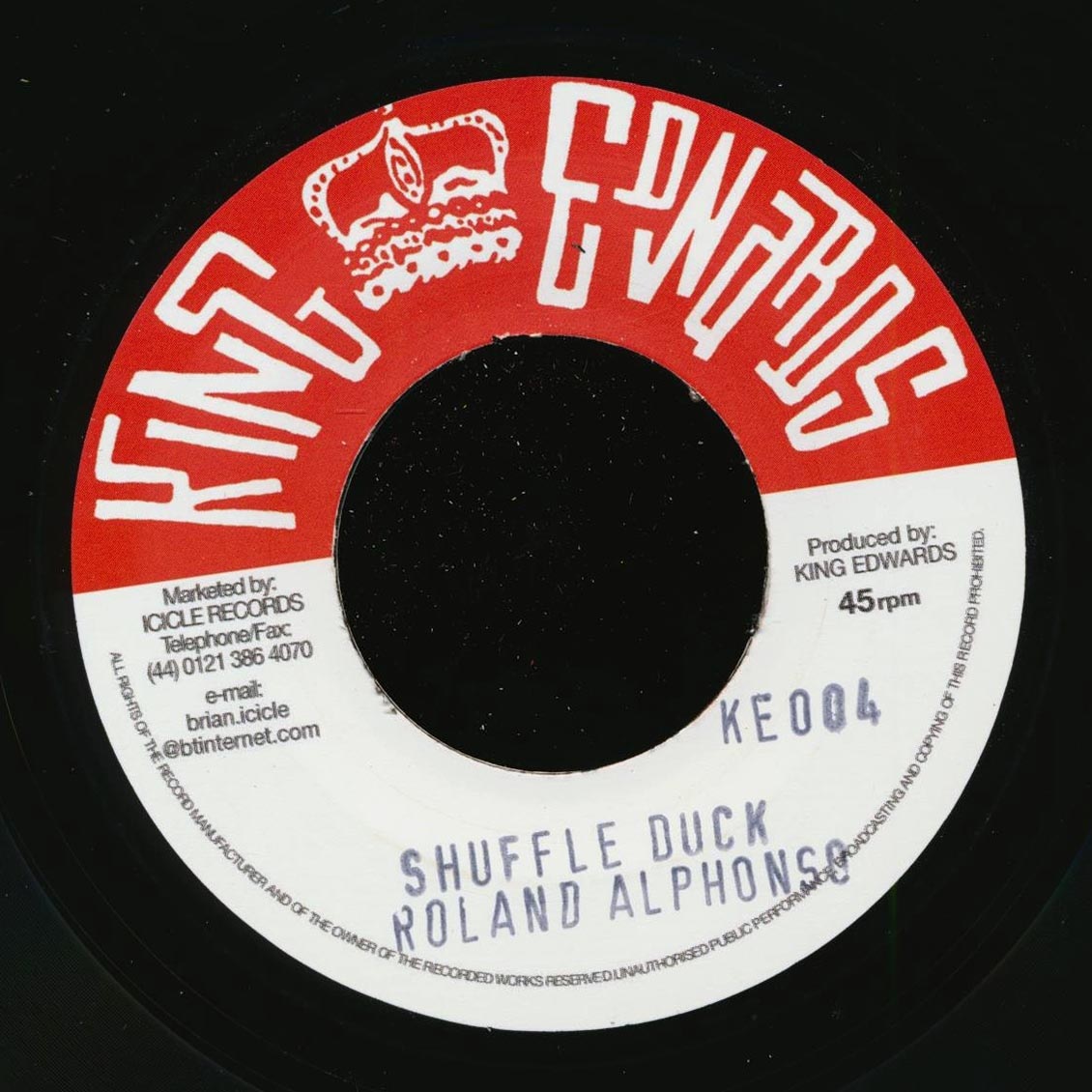 Roland Alphonso - Shuffle Duck  /  Higgs & Wilson - Love Not For Me (UK press) [New] [New Vinyl 7"]