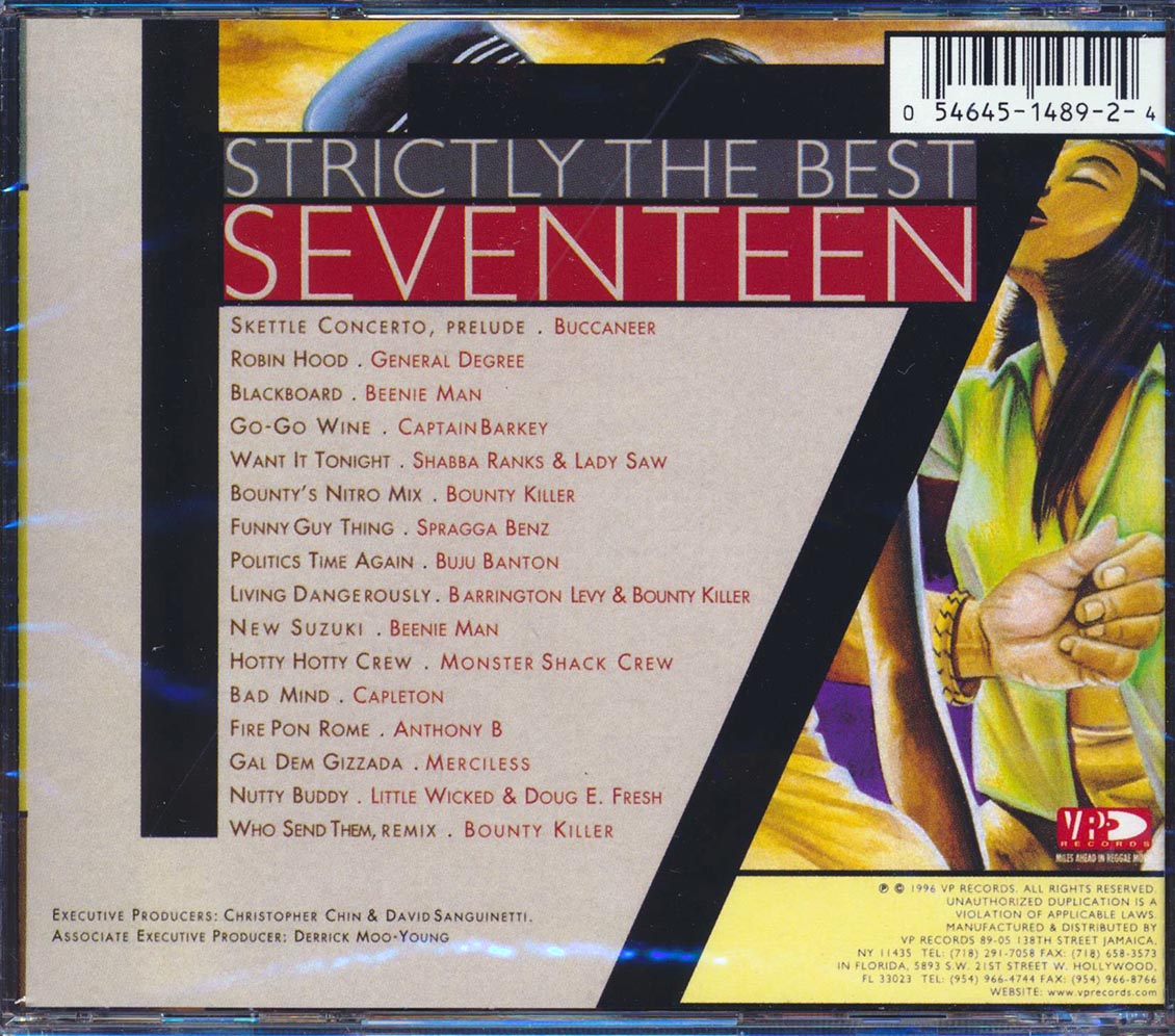 Buju Banton, Capleton, Anthony B, Etc. - Strictly The Best 17 [New CD]