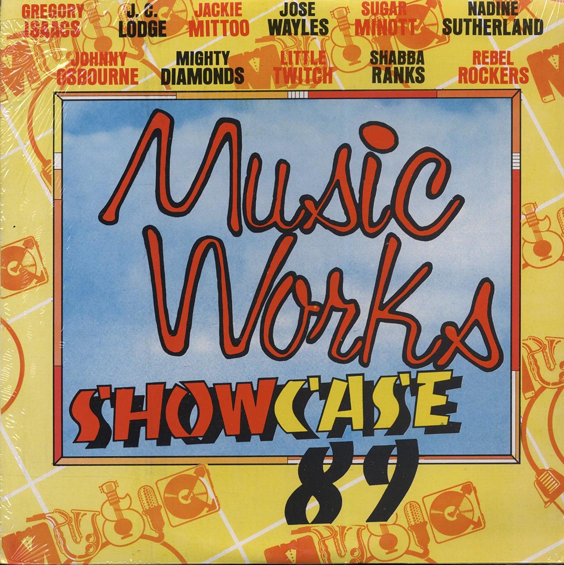 Johnny Osbourne, Gregory Isaacs, Sugar Minott, Shabba Ranks, Etc. - Music Works Showcase 89 (rhythm: "Mind You Dis") (Jamaica press) (orig. press) [New] [New Vinyl]