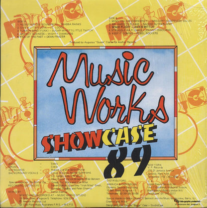 Johnny Osbourne, Gregory Isaacs, Sugar Minott, Shabba Ranks, Etc. - Music Works Showcase 89 (rhythm: "Mind You Dis") (Jamaica press) (orig. press) [New Vinyl LP]
