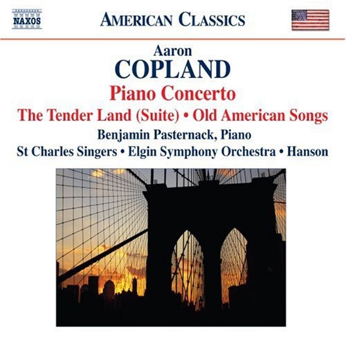 Robert Hanson - Piano Concerto / Tender Land / Old American Songs Music CD