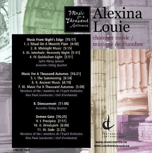 Alex Pauk - Music for a Thousand Autumns [CD]