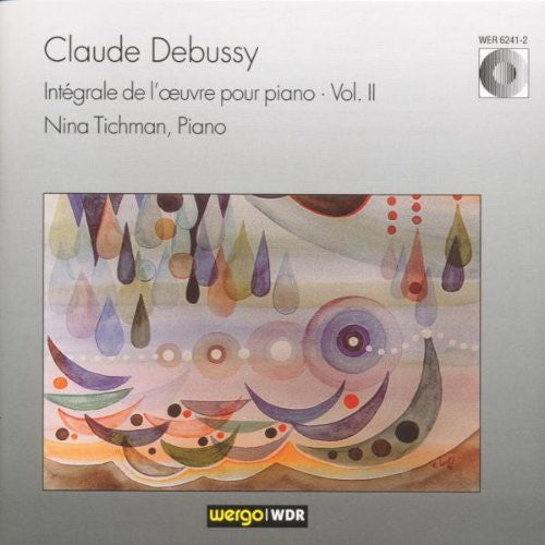 Debussy / Tichman - Integrale de L'uvre Pour Piano Vo [CD]