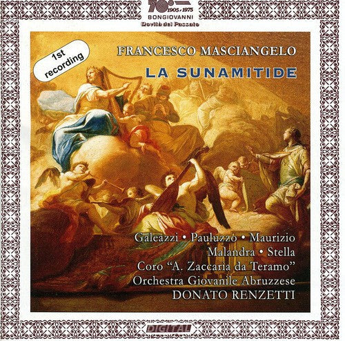 Masciangelo / Galeazzi / Maurizio - La Sunamitide Music CD