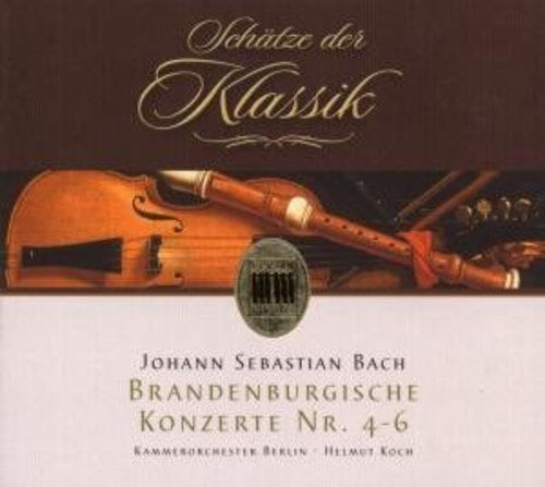 J.S. Bach - Brandenburg Concerto No. 4-6 Music CD