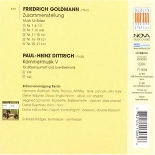 F. Goldmann - New Music in the D.D.R. 6 Music CD