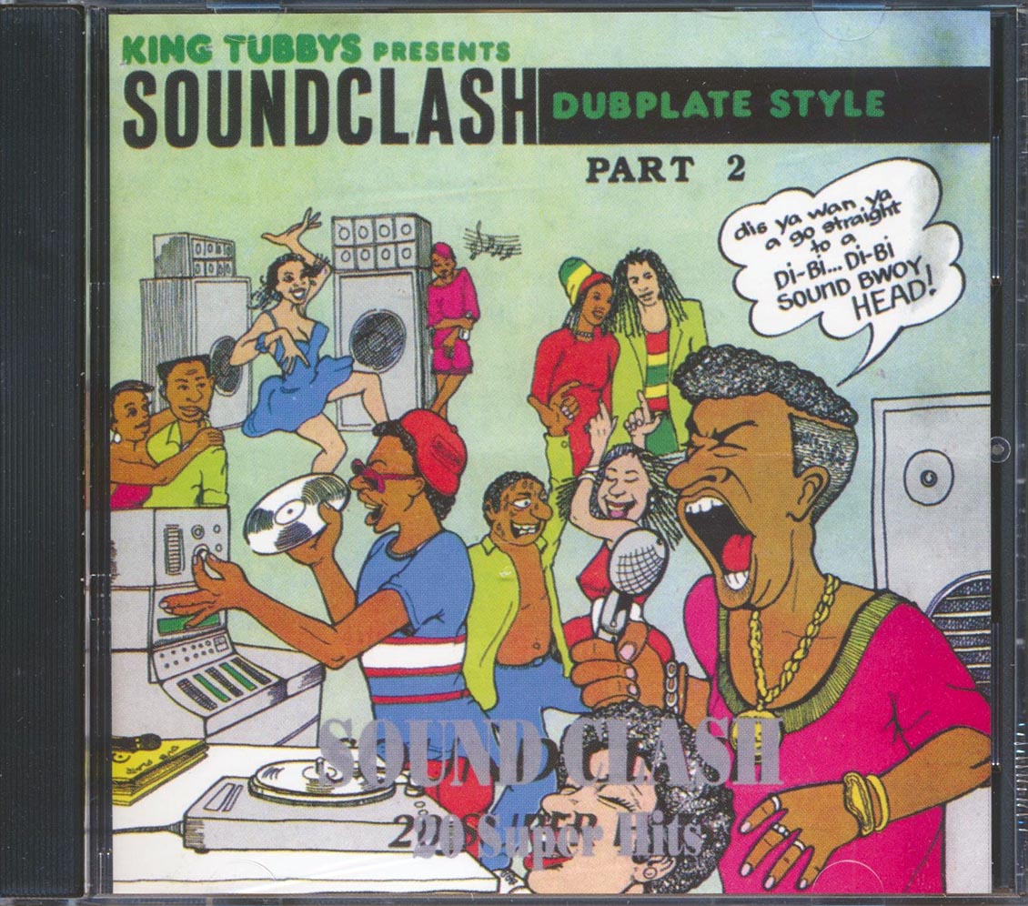 King Tubby, Johnny Osbourne, Conroy Smith, Fuzzy Jones, Etc. - Soundclash Dub Plate Style Volume 1 (Vocals) + Volume 2 (Dubs) (20 tracks) [New] [New CD]