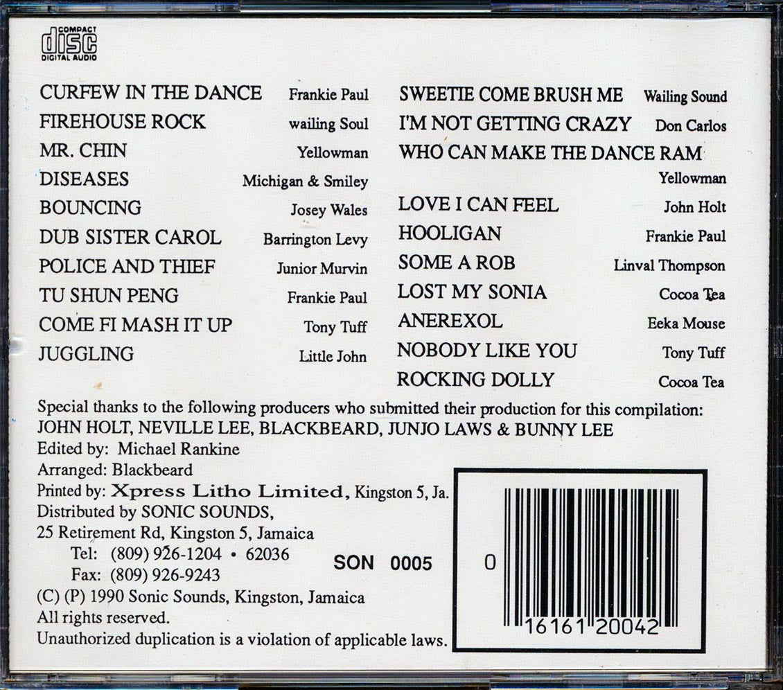 Barrington Levy, Don Carlos, Tony Tuff, Wailing Souls, Little John, Etc. - Volcano 20 Super Hits (20 tracks) [New CD]