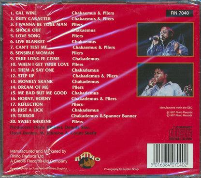 Chaka Demus & Pliers - Chaka Demus & Pliers (20 tracks) [New CD]