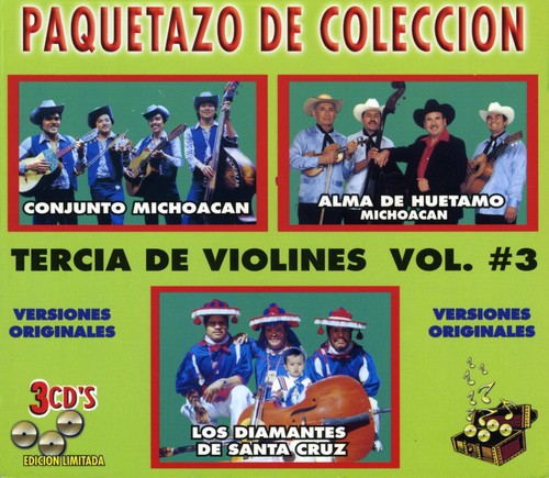 Tercia De Violines - Tercia De Violines, Vol. 3 Music CD
