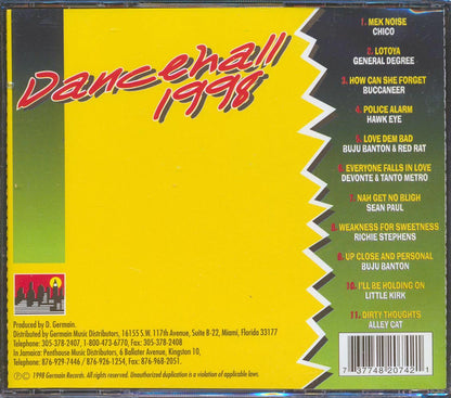 Buju Banton, Richie Stephens, Etc. - Penthouse Dancehall 1998 [New CD]