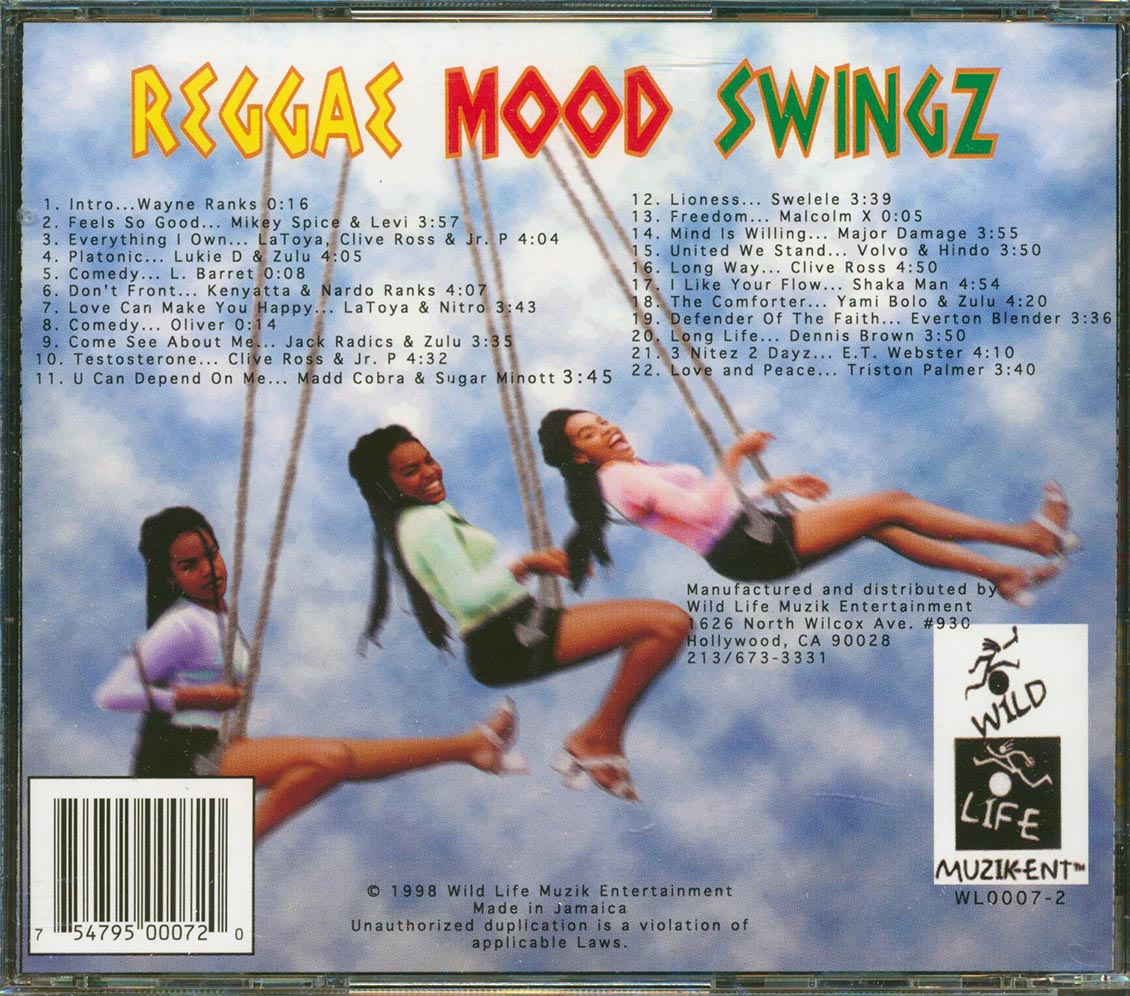 Sugar Minott, Everton Blender, Yami Bolo, Etc. - Reggae Mood Swingz (22 tracks) [New CD]