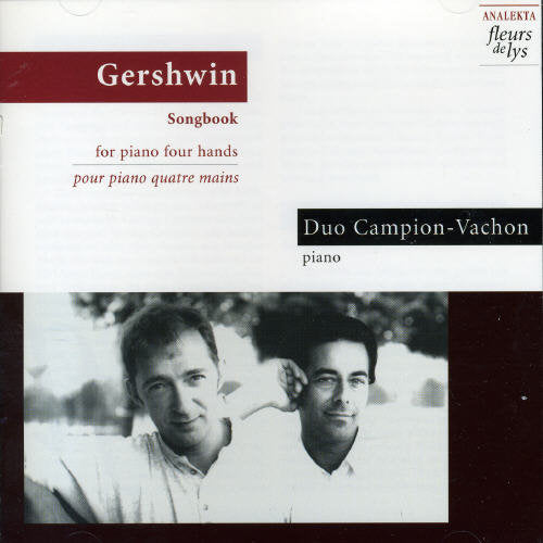 G. Gershwin - Songbook Pour Piano a 4 Mains Music CD