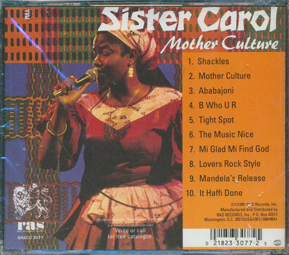 Sister Carol - Mother Culture [New CD]