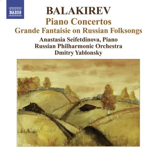 Anastasia Seifetdinova - Piano Concertos / Grande Fantasie on Russian Folk [CD]