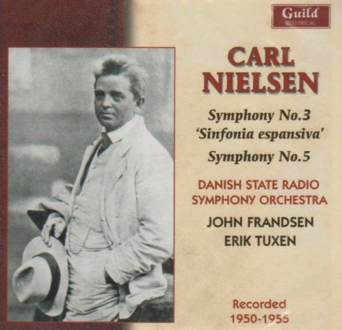 Carl Nielsen - Symponies No 3 Op 27 No 5 Op 50 Music CD