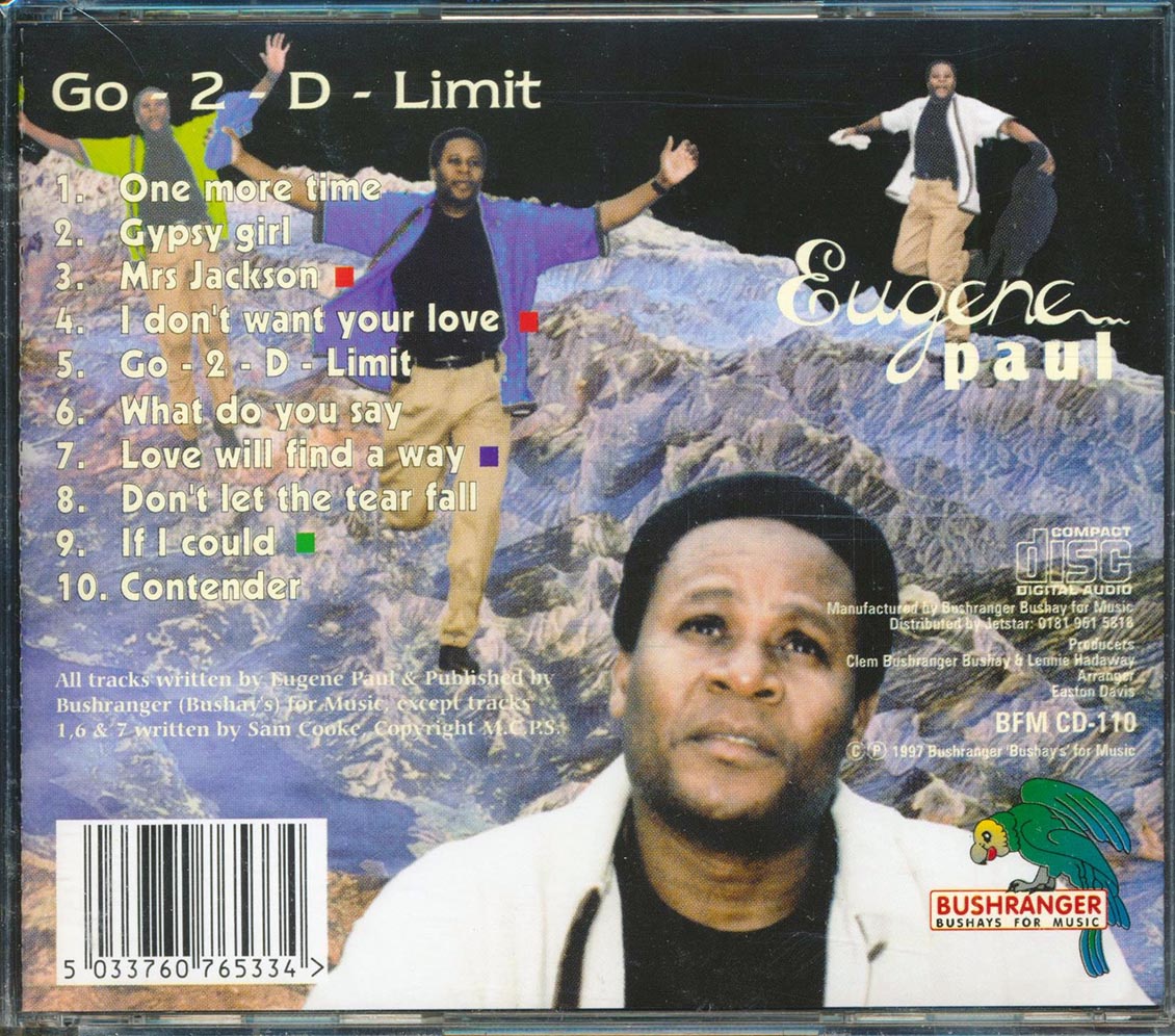 Eugene Paul - Go 2 D Limit [New CD]