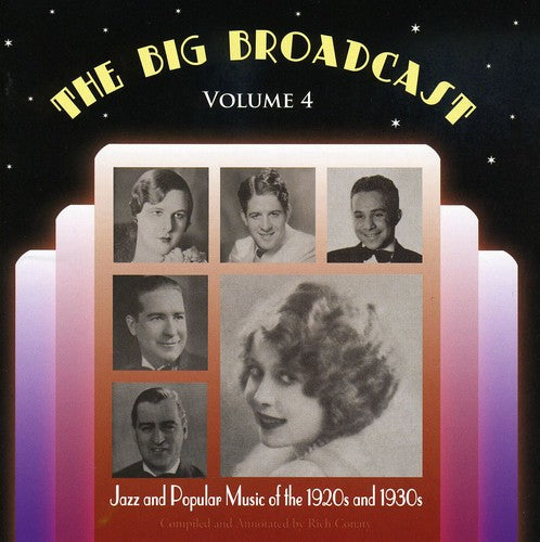 Big Broadcast-Jazz & Popular Music Of The 1920s & - Vol. 4-Big Broadcast-Jazz & Popular Music Of The 1 [CD]