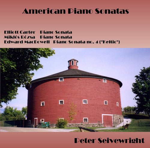 Peter Seivewright - American Piano Sonatas Music CD