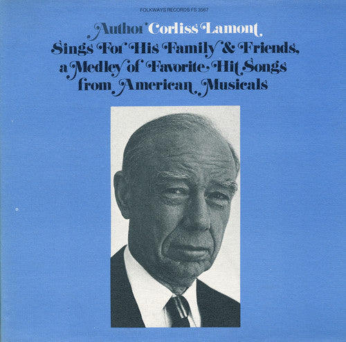 Corliss Lamont - Corliss Lamont Sings for His Family and Friends Music CD