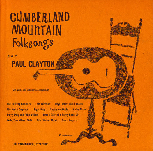 Paul Clayton - Cumberland Mountain Folksongs Music CD