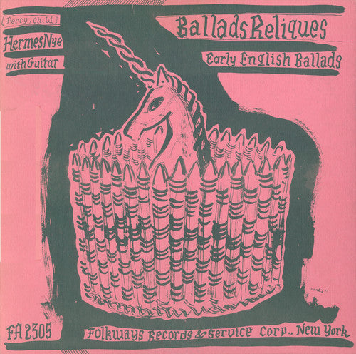 Hermes Nye - Early English Ballads from the Percy Music CD