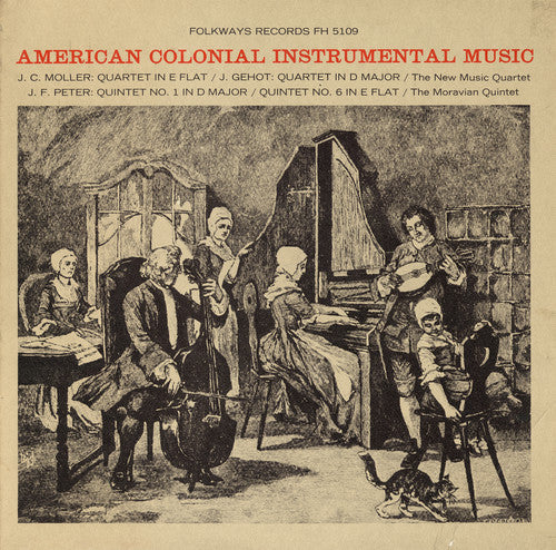 The Moravian Quintet - American Colonial Instr / Various Music CD