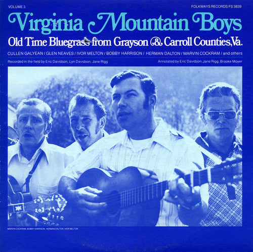 Virginia Mountain Boys - Virginia Mountain Boys: Old Time Bluegrass from Music CD