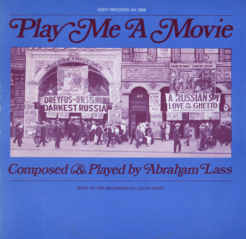 Abraham Lass - Play Me a Movie: Piano Music to Accompany Silent Music CD