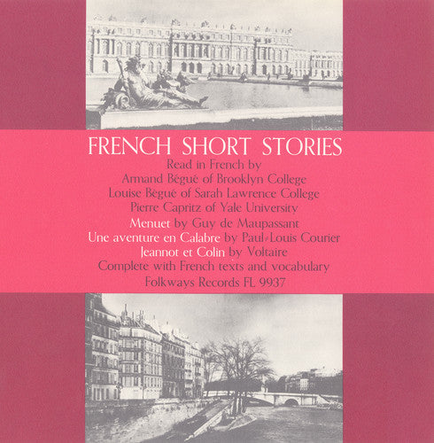 Armand Begue & Louise - French Short Stories, Vol. 1: Read in French [CD]