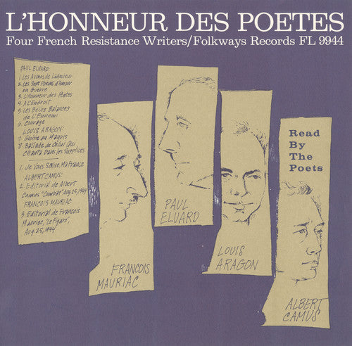 Lhonneur Des Poetes / Various - L'honneur Des Poetes / Various Music CD