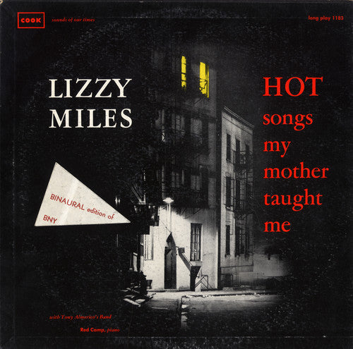 Lizzie Miles - Hot Songs My Mother Taught Me Music CD