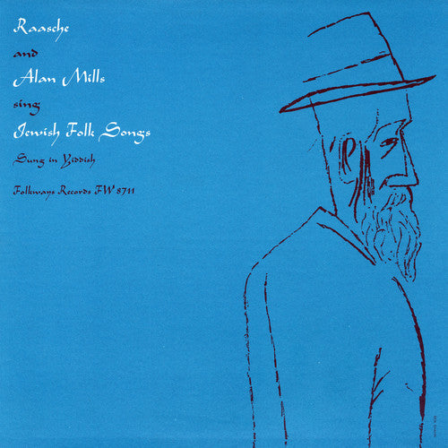 Raasche - Raasche and Alan Mills Sing Jewish Folk Songs Music CD